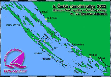 Mapa 6. esk nmon rallye 2002
