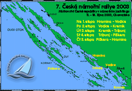 Mapa 7. esk nmon rallye 2003