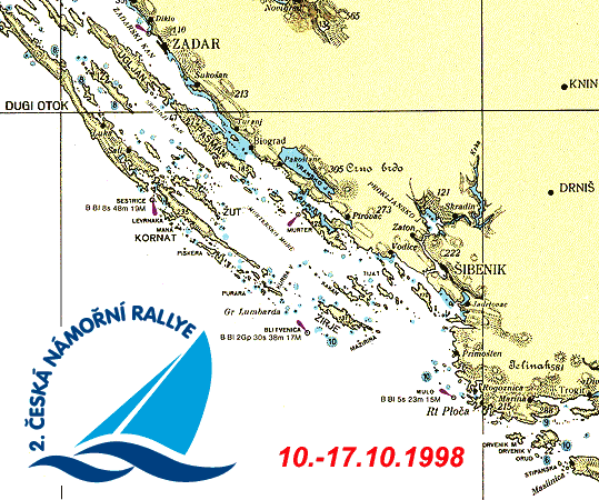 Mapa 2. esk nmon rallye