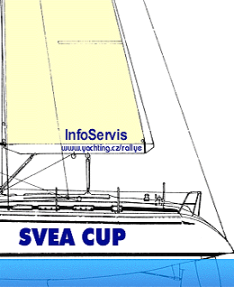 Lo komunikace Elan 38 ze kter je sledovn dj 3. esk nmon rallye SVEA CUP a odeslny zprvy z kapesnho potae Psionu 5mx infraportem na mobiln telefon Siemens S25 a dle bu jako SMS nebo pmo e-mail na server www.yachting.cz pro dal zpracovn.